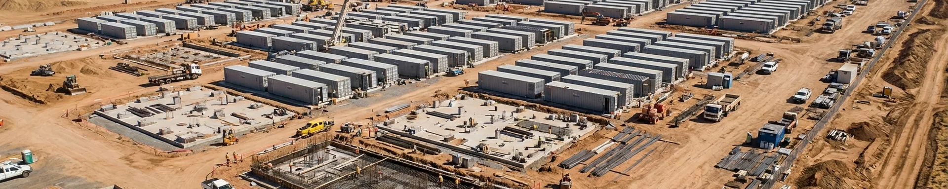 エネルギーインフラ建設現場の空撮